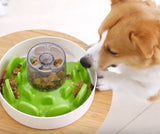 Pet Dream House Spin UFO Maze Dog Interactive Bowl and Slow Feeder