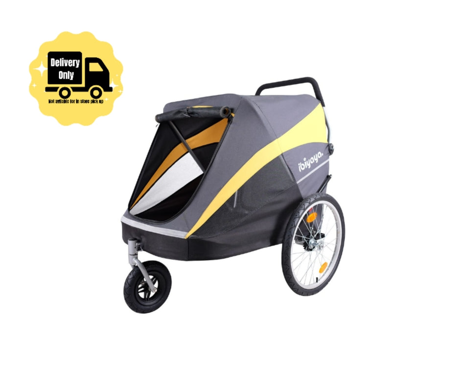 Ibiyaya The Hercules Heavy Duty Pro Pet Stroller For Pets Up To