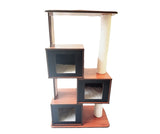 Wooden Cat Tower--Triple boxes