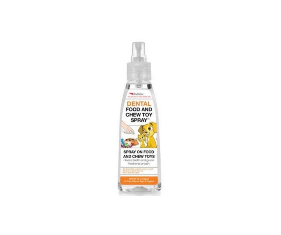 Petkin dental hot sale food spray