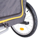 Ibiyaya The Hercules Heavy Duty Pro Pet Stroller For Pets Up To 50kg - Bike Trailer 2.0