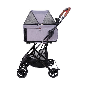 Ibiyaya Travois 3-in-1 Tri-fold Pet Stroller For Pets Up to 15kg