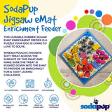 Sodapup Jigsaw Designed eMat Enrichment Lick Mat