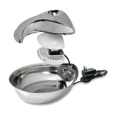 Pioneer Pet Stainless Steel Raindrop Water Fountain 1.77L