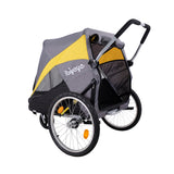 Ibiyaya The Hercules Heavy Duty Pro Pet Stroller For Pets Up To 50kg - Bike Trailer 2.0