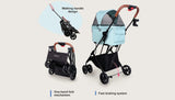 Ibiyaya Double Decker Pet Stroller