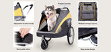 Ibiyaya The Hercules Heavy Duty Pro Pet Stroller For Pets Up To 50kg - Bike Trailer 2.0