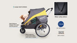 Ibiyaya The Hercules Heavy Duty Pro Pet Stroller For Pets Up To 50kg - Bike Trailer 2.0