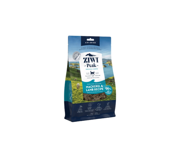 Ziwi Peak Grain Free Air Dried Cat Food Mackerel & Lamb Recipe