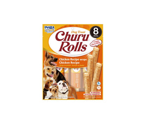 Inaba Dog Churu Rolls Chicken Wraps 96g