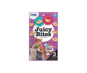 Inaba Cat Juicy Bites Shrimp and Seafood 34g