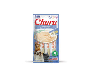 Inaba Churu Creamy Puree Cat Treat Tuna Recipe 4P