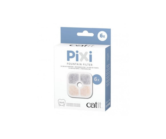 Catit Pixi Drinking Fountain Filters 6 packs