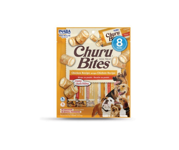 Inaba Dog Churu Bites Chicken Wraps 96g