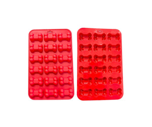Bones Silicone Mould Red