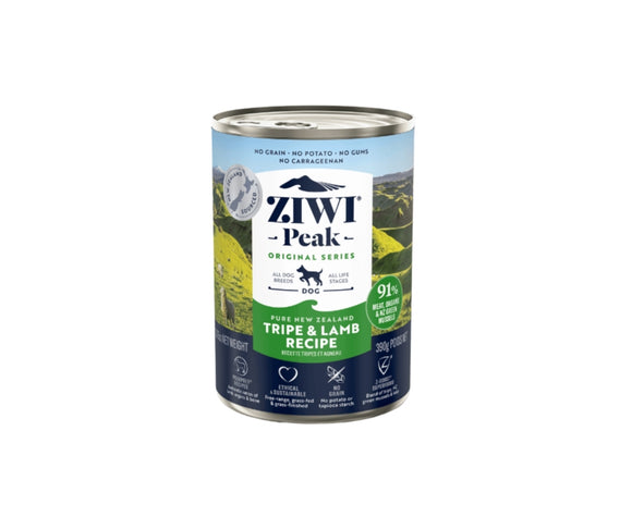 Ziwi Peak Grain Free Dog Wet Food Tripe & Lamb Recipe All Life Stages