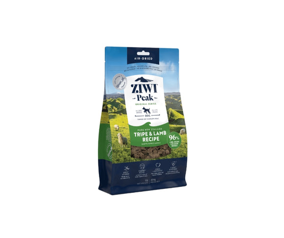 Ziwi Peak Grain Free Air Dried Dog Food Tripe and Lamb Recipe