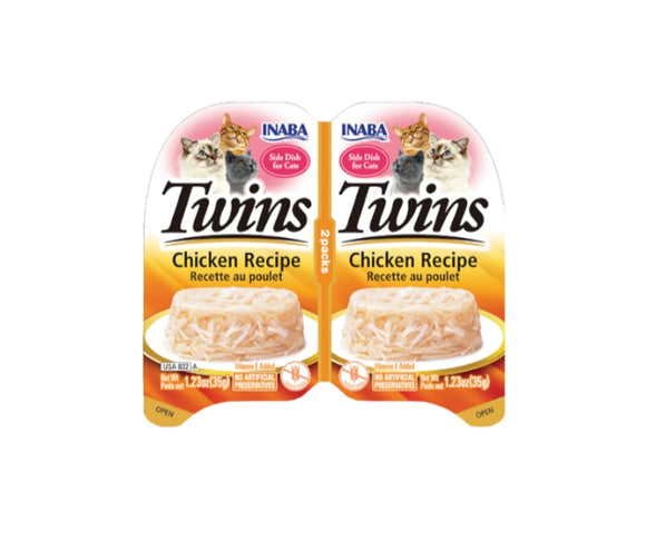 Inaba Twins Cat Side Dish Chicken Recipe 70g