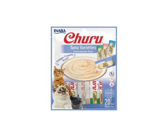 Inaba Churu Creamy Puree Cat Treat Tuna Varieties 20P
