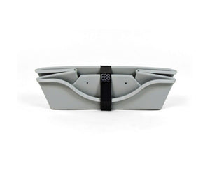 Wonderful Dog Bed with Foldable Basket Grey