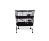 large rabbit cage with stand and wheels, large guinea pig cage with stand and wheels