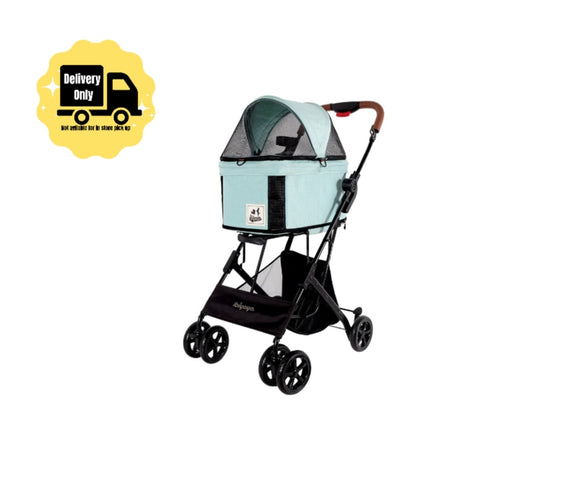 Ibiyaya Travois 3-in-1 Tri-fold Pet Stroller For Pets Up to 15kg