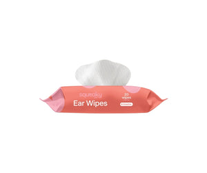 Squeaky Probiotic Pet Ear Wipes Fragrance Free 20 wipes