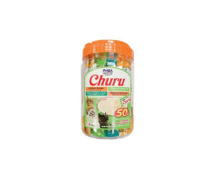 Inaba Churu Puree Seafood Varieties Cat Treat 50 tubes x 14g