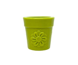 Sodapup Flower Pot Durable Rubber Dog Enrichment Toy