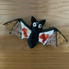 Sodapup Vampire Bat Ultra Durable Dubber Dog Chew Toy