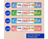 Inaba Churu Puree Tuna Varieties Cat Treat 50 tubes x 14g