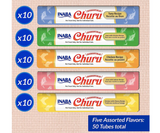 Inaba Churu Puree Tuna & Chicken Varieties Cat Treat 50 tubes x 14g