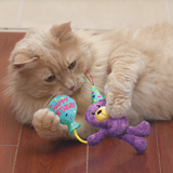 KONG Cat Birthday Teddy with Catnip