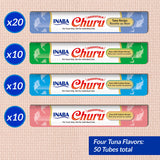 Inaba Churu Puree Tuna Varieties Cat Treat 50 tubes x 14g