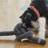 Lilly + Dash Dog Knot Toy Charcoal