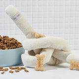Lilly + Dash Dog Knot Toy Milk