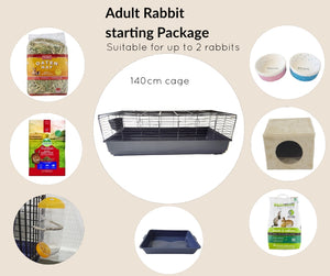 Adult Rabbit start package (for rabbit over 6-months-old)