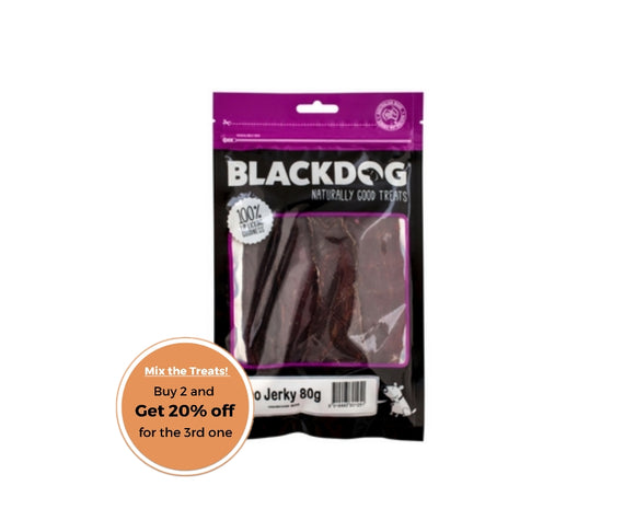 BLACKDOG Roo Jerky 80g