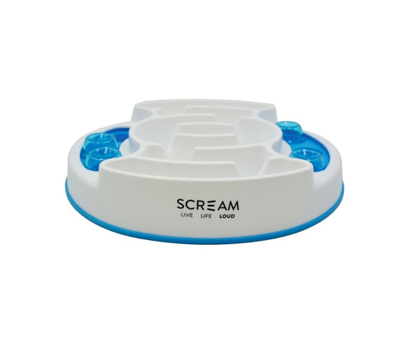 Scream® SLOW FEED INTERACTIVE PUZZLE BOWL