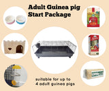 Adult Guinea pig Start Package on Wheels (for guinea pigs over 6-months-old)