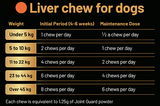 Joint Guard Liver Chews for Dogs 250g