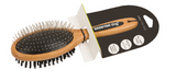 Essential Dog Bamboo Two-Sided Brush for Dogs and Cats