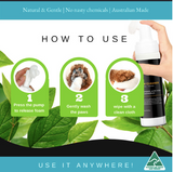 Essential Dog Portable Paw & Coat Cleaner 150ml: Aloe, Lemongrass & Lavender