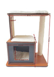 Wooden Cat Tower--single box