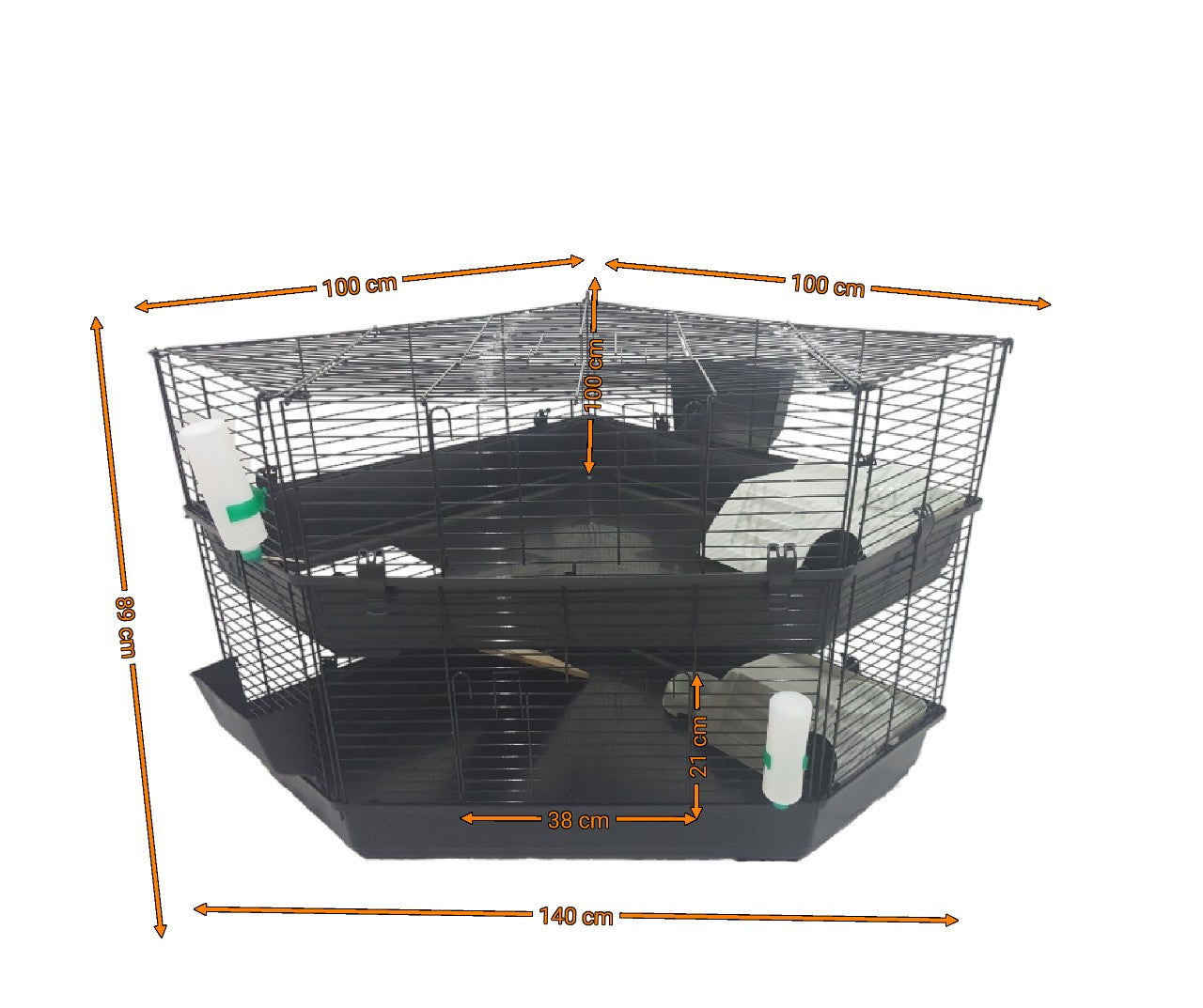 2 storey guinea pig cage on sale